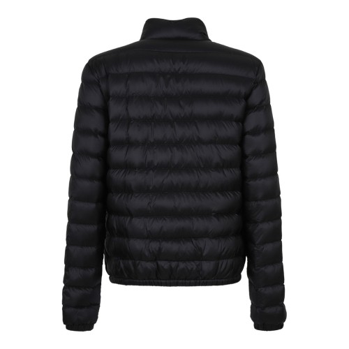 Moncler Black Lightweight Down Jacket.