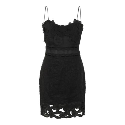 Isabel Marant Black Lace Mini Dress.