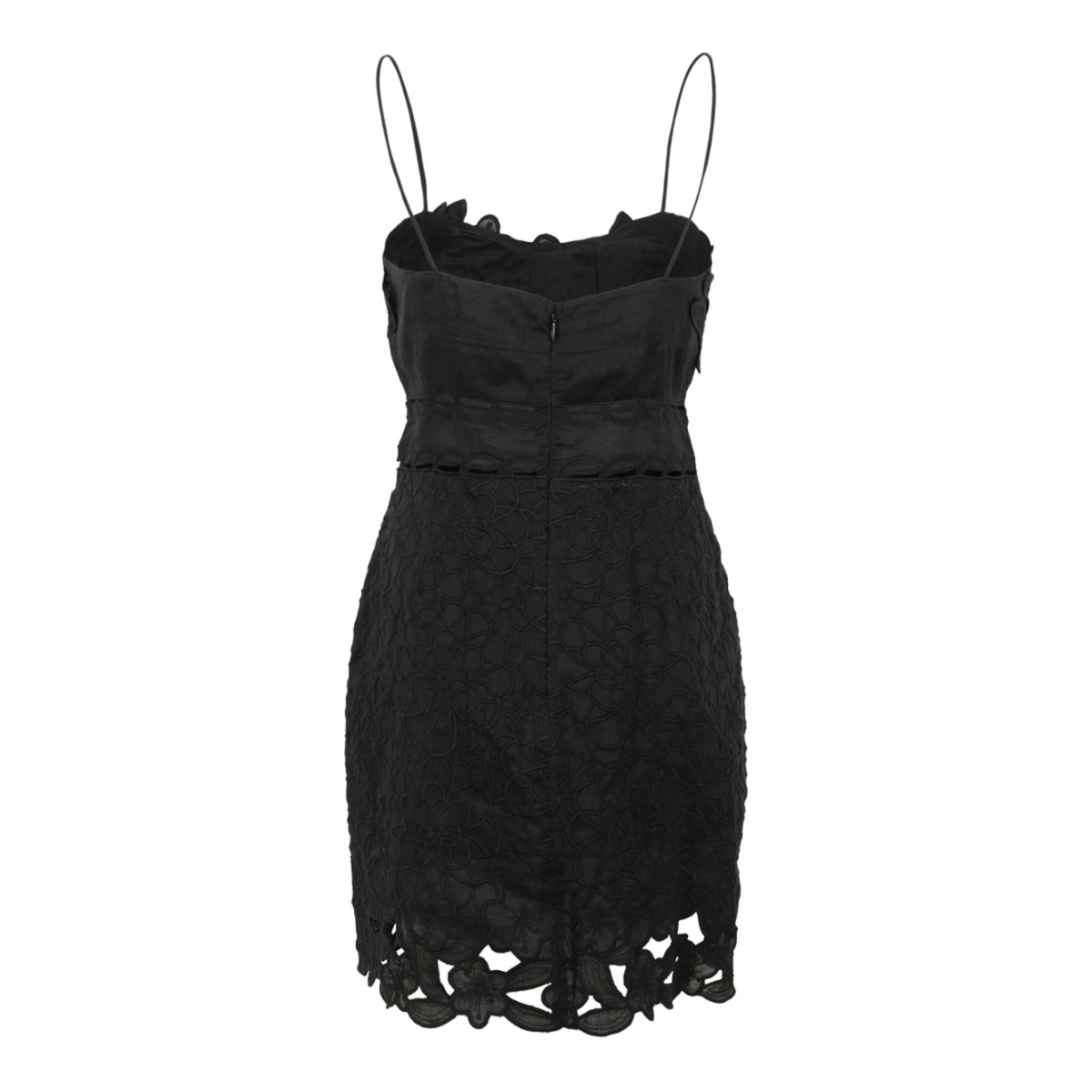 Isabel Marant Black Lace Mini Dress.