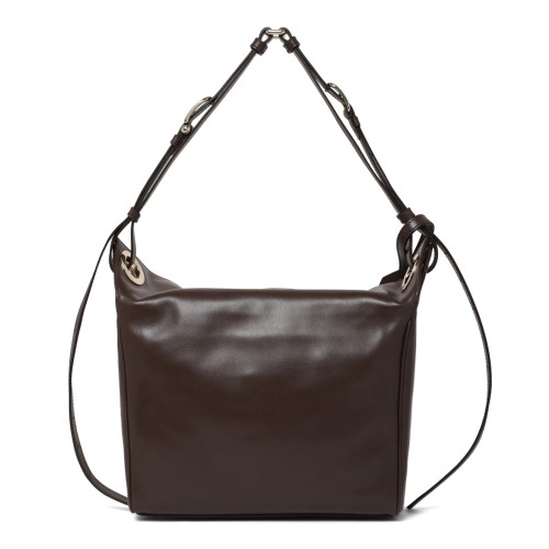 Furla Brown Leather Shoulder Bag.
