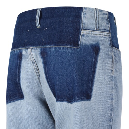Maison Margiela Light Blue Straight-Leg Jeans.