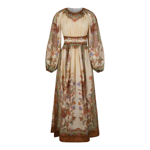 Zimmermann Floral Print Maxi Dress.