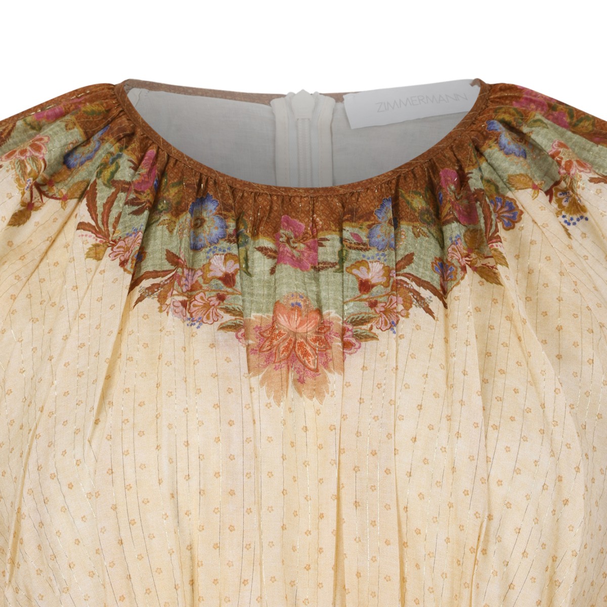 Zimmermann Floral Print Maxi Dress.