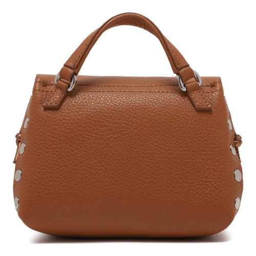 Zanellato Postina Tan Leather Top Handle Bag. 2