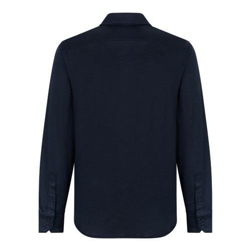 Tom Ford Navy Wool Overshirt.
