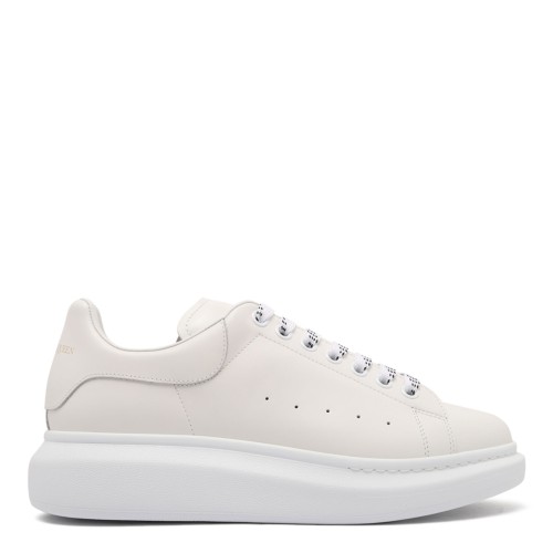 Alexander McQueen White Oversized Sneakers.
