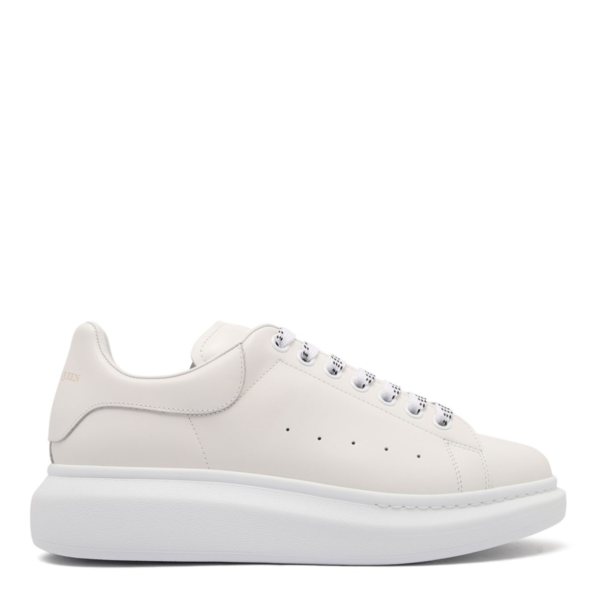 Alexander McQueen White Oversized Sneakers.