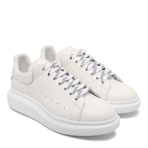 Alexander McQueen White Oversized Sneakers. 2