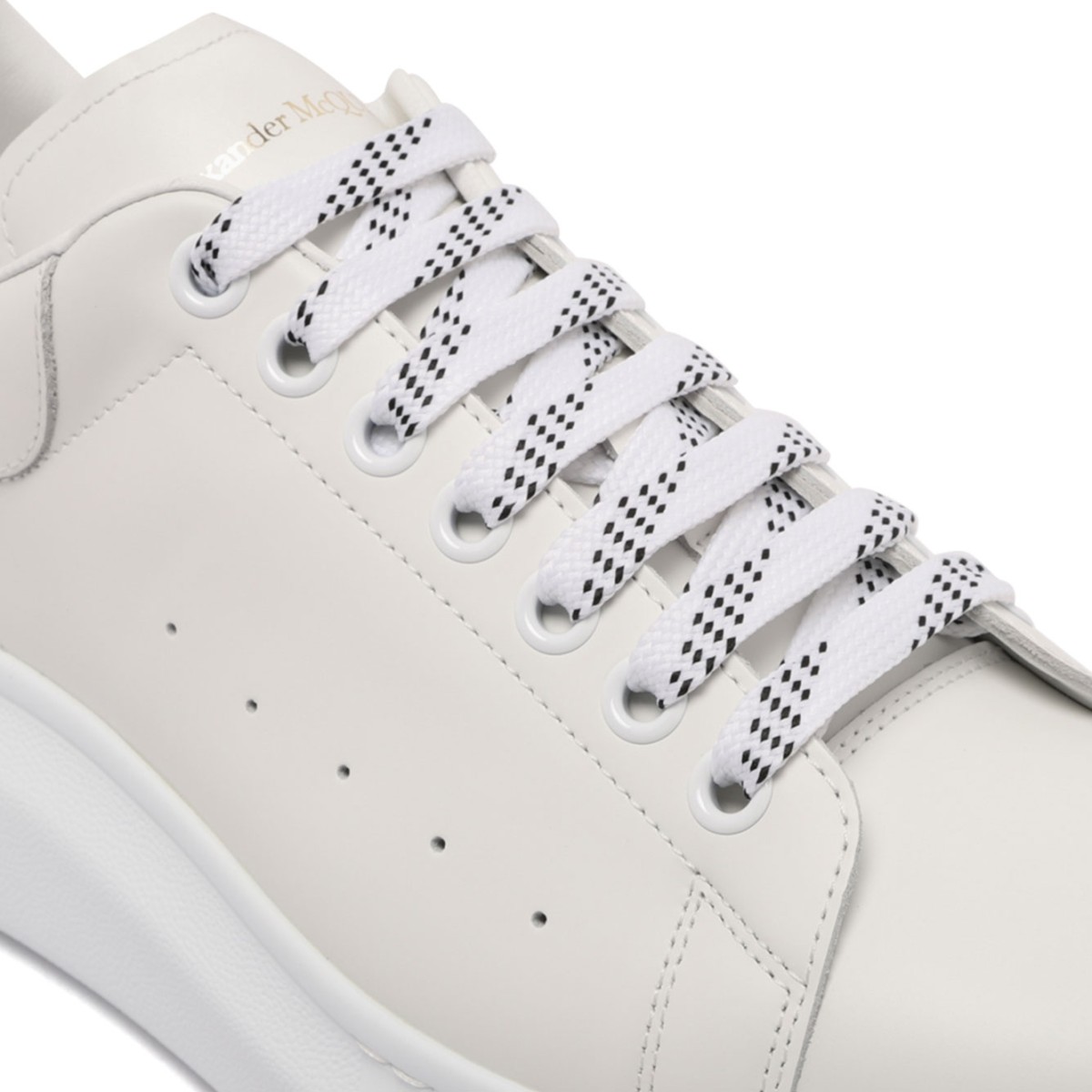 Alexander McQueen White Oversized Sneakers.
