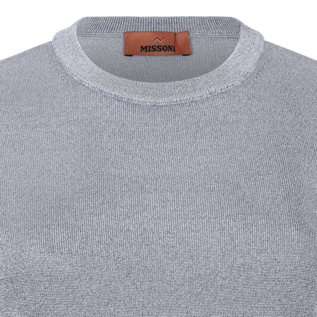 Missoni Light Grey Wool T-Shirt.