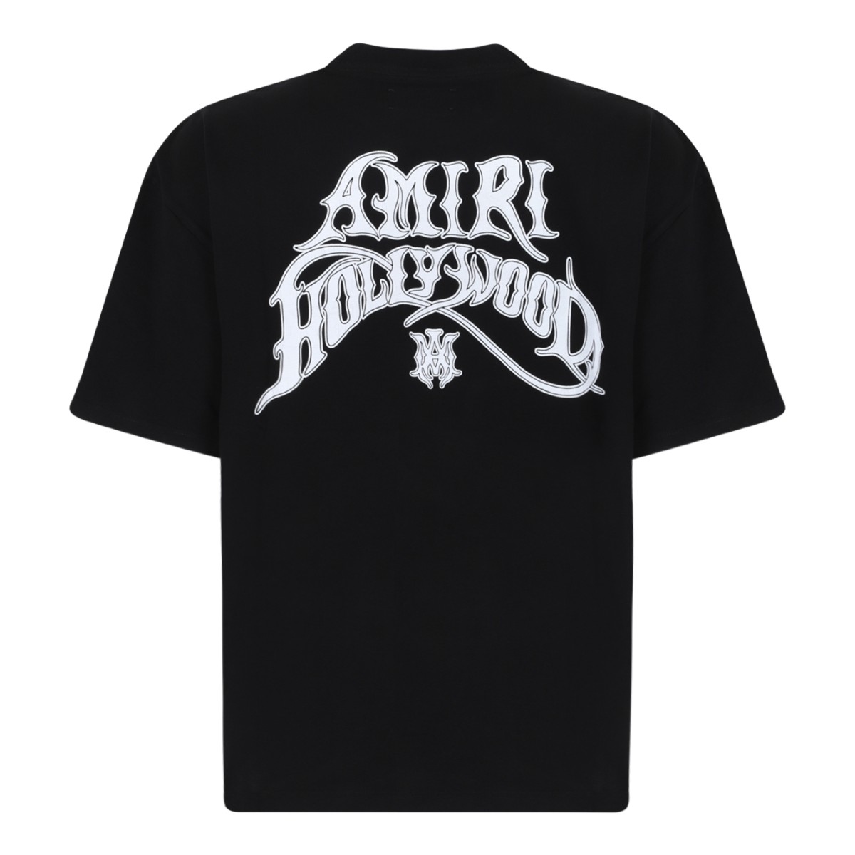 Amiri Black Logo Cotton T-Shirt.