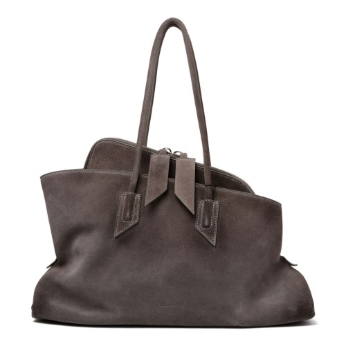 The Attico Dark Grey La Passeggiata Medium Bag.