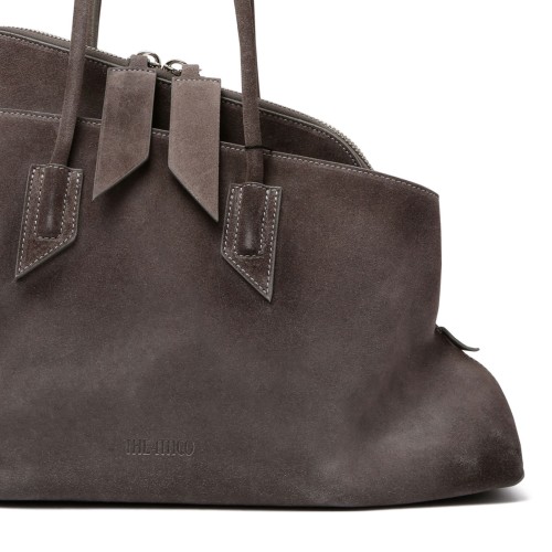 The Attico Dark Grey La Passeggiata Medium Bag.