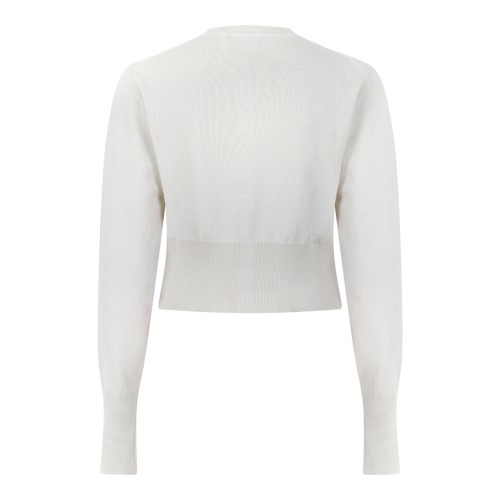 Vivienne Westwood Ivory Wool Cardigan.