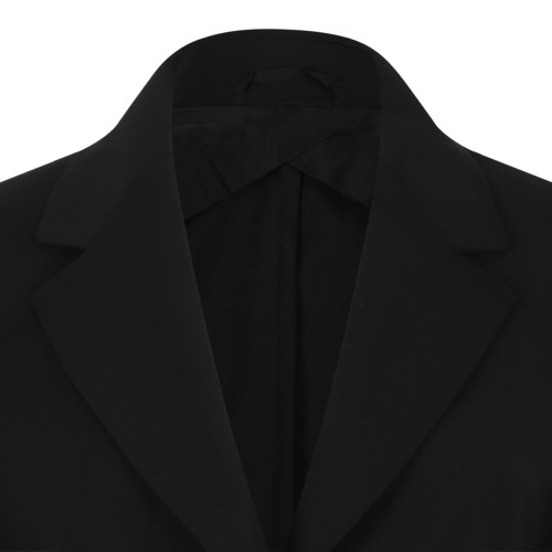 Max Mara Black Tailored Wool Blazer.