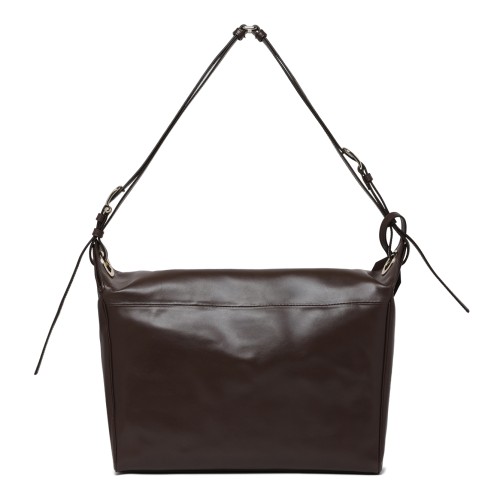 Furla Brown Leather Shoulder Bag.