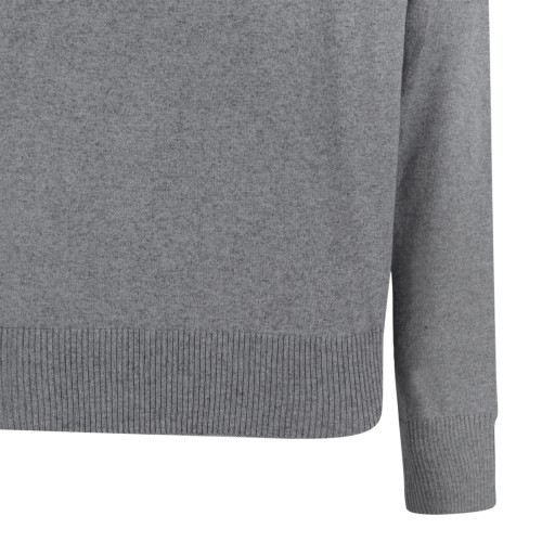 Vivienne Westwood Grey Wool Orb Sweater.