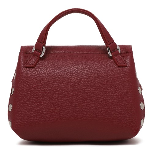 Zanellato Postina Red Leather Top Handle Bag.