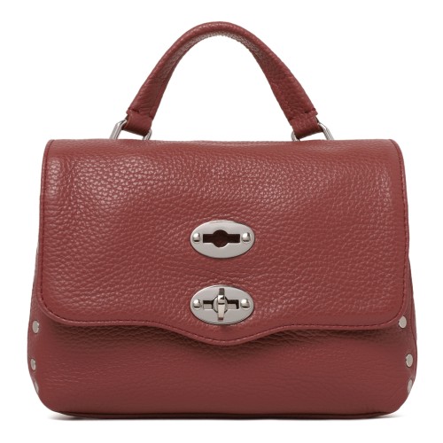 Zanellato Postina Brown Leather Top Handle Bag.