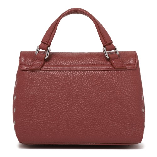 Zanellato Postina Brown Leather Top Handle Bag.