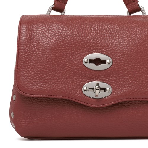 Zanellato Postina Brown Leather Top Handle Bag.