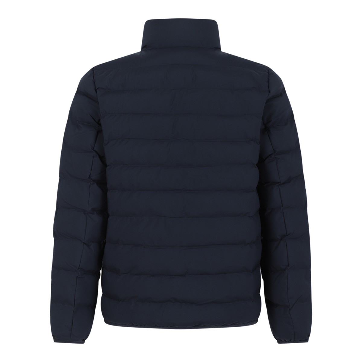 Calvin Klein Navy Quilted Down Jacket.