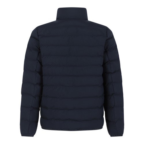Calvin Klein Navy Quilted Down Jacket.
