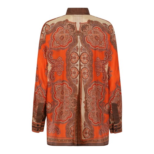 Zimmermann Paisley Print Silk Shirt. 2