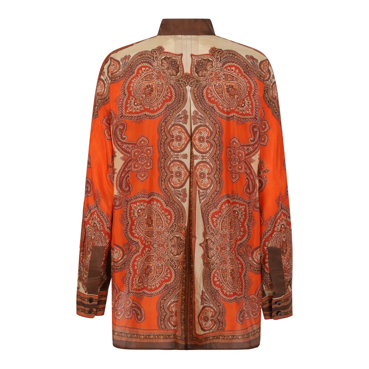 Zimmermann Paisley Print Silk Shirt.