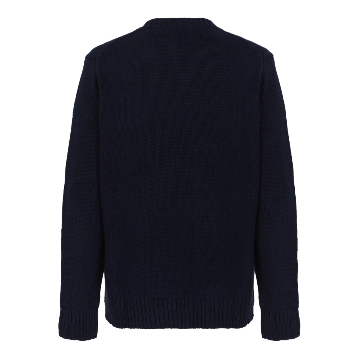 Polo Ralph Lauren Navy Polo Bear Wool Sweater.