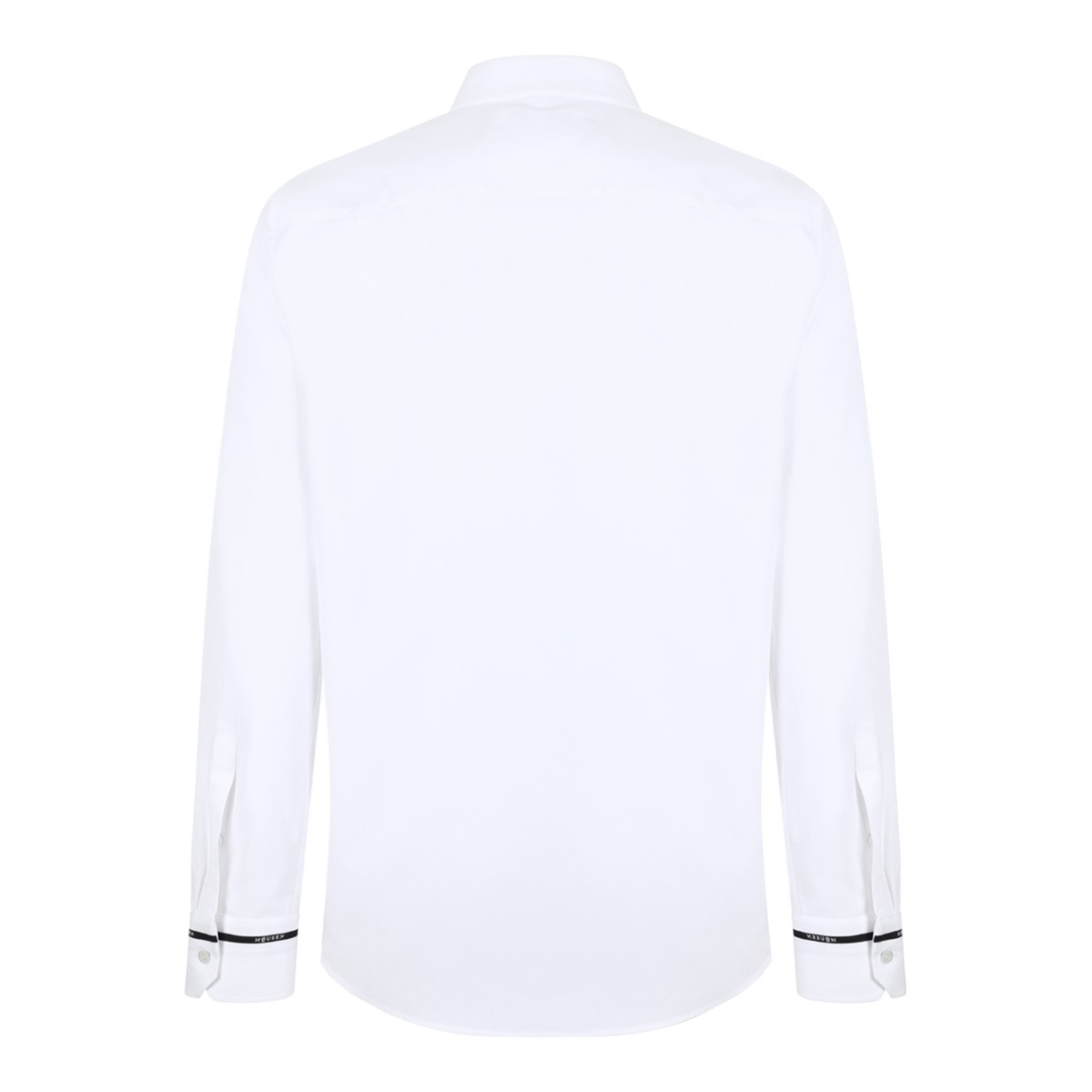 Alexander McQueen White Cotton Tailored Shirt.