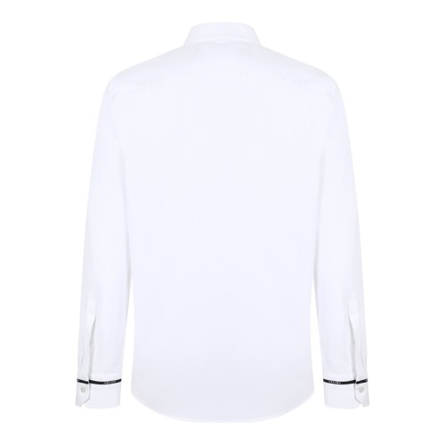 Alexander McQueen White Cotton Tailored Shirt.
