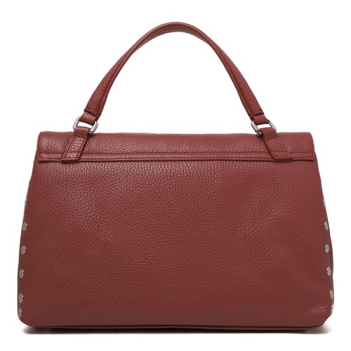 Zanellato Postina Brown Leather Top Handle Bag. 2