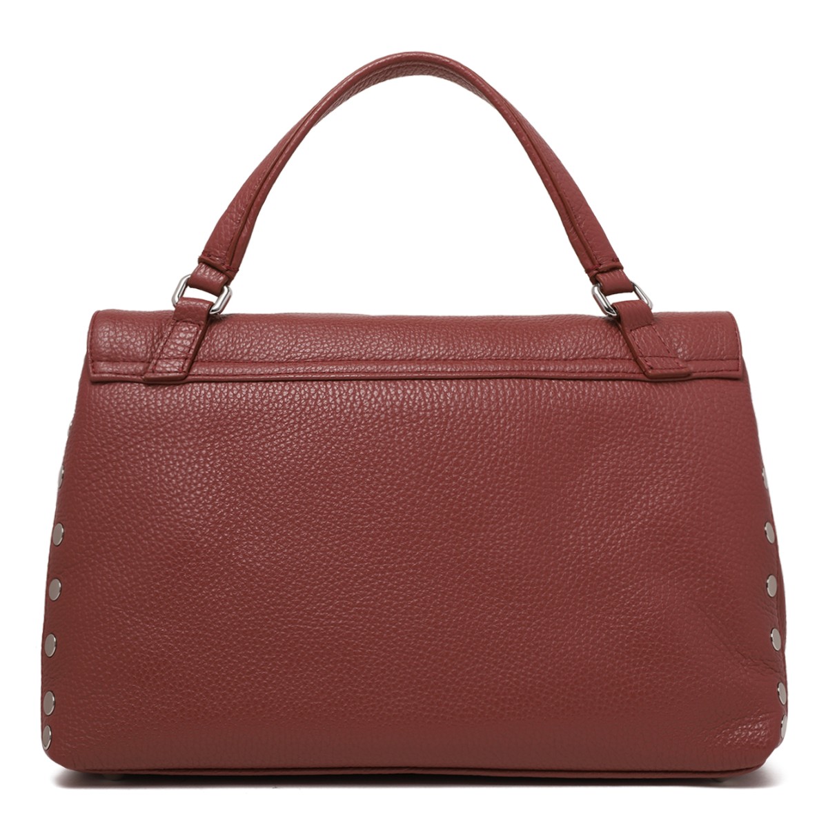 Zanellato Postina Brown Leather Top Handle Bag.