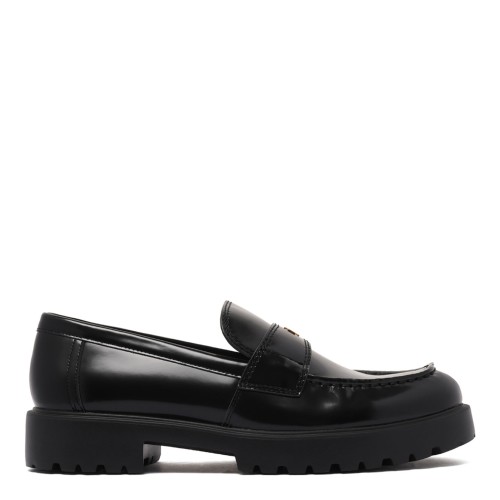 Tory Burch Black Classic Loafers.