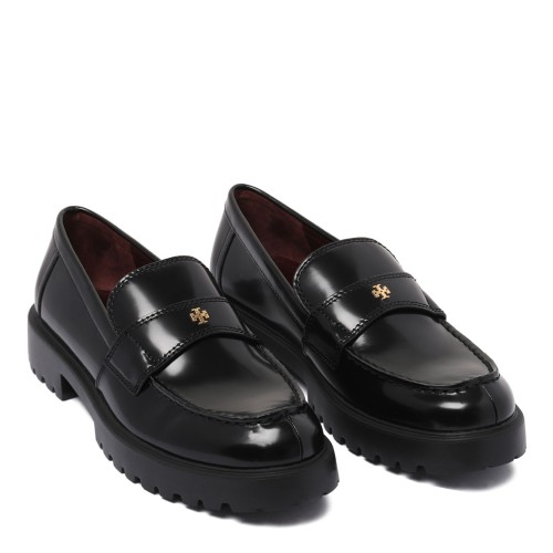 Tory Burch Black Classic Loafers. 2