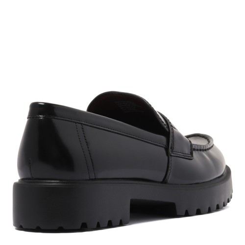 Tory Burch Black Classic Loafers.