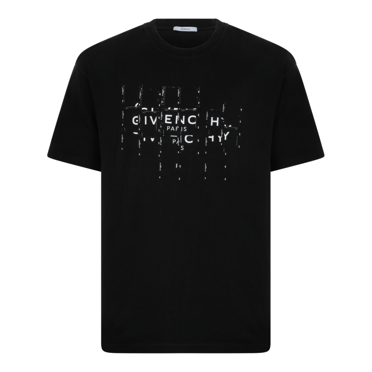 Givenchy Black Logo T-Shirt.