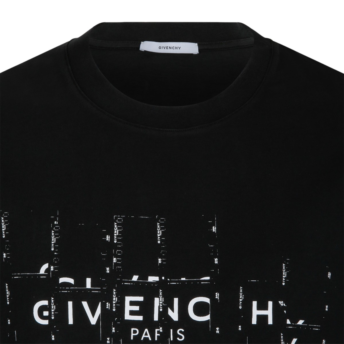 Givenchy Black Logo T-Shirt.