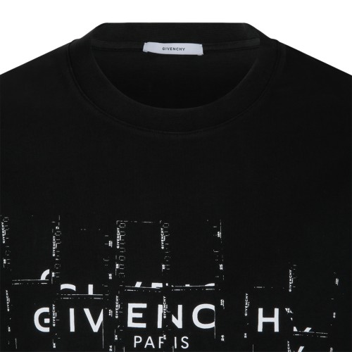 Givenchy Black Logo T-Shirt.