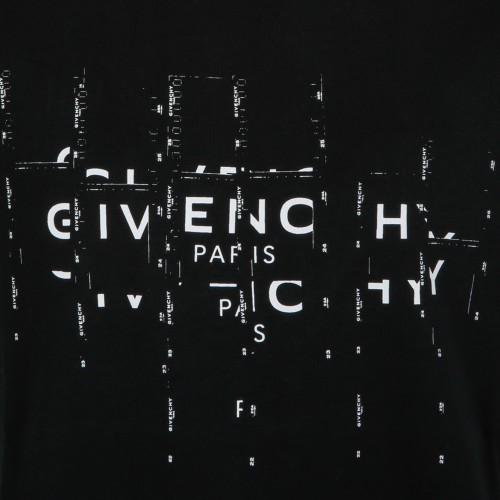 Givenchy Black Logo T-Shirt.