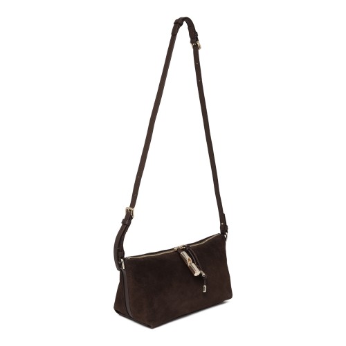 Furla Brown Leather Crossbody Bag.