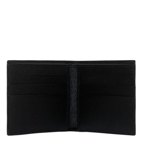 Dolce & Gabbana Black Leather Bi-Fold Wallet. 2