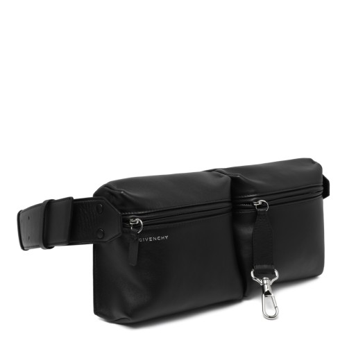 Givenchy Black Leather Belt Bag.