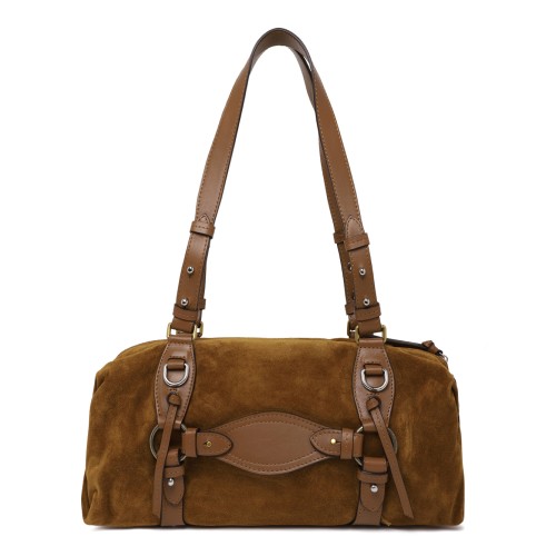 Isabel Marant Brown Suede Shoulder Bag. 2