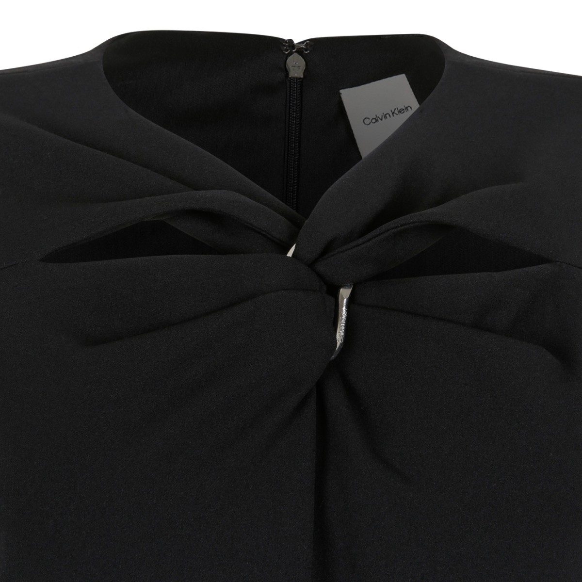 Calvin Klein Black Sleeveless Jumpsuit.