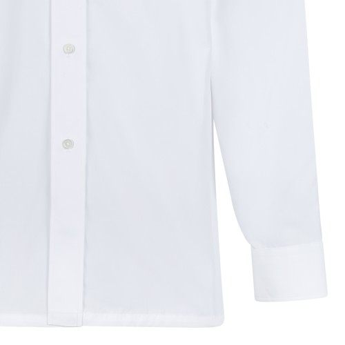 Givenchy White Cotton Logo Shirt.