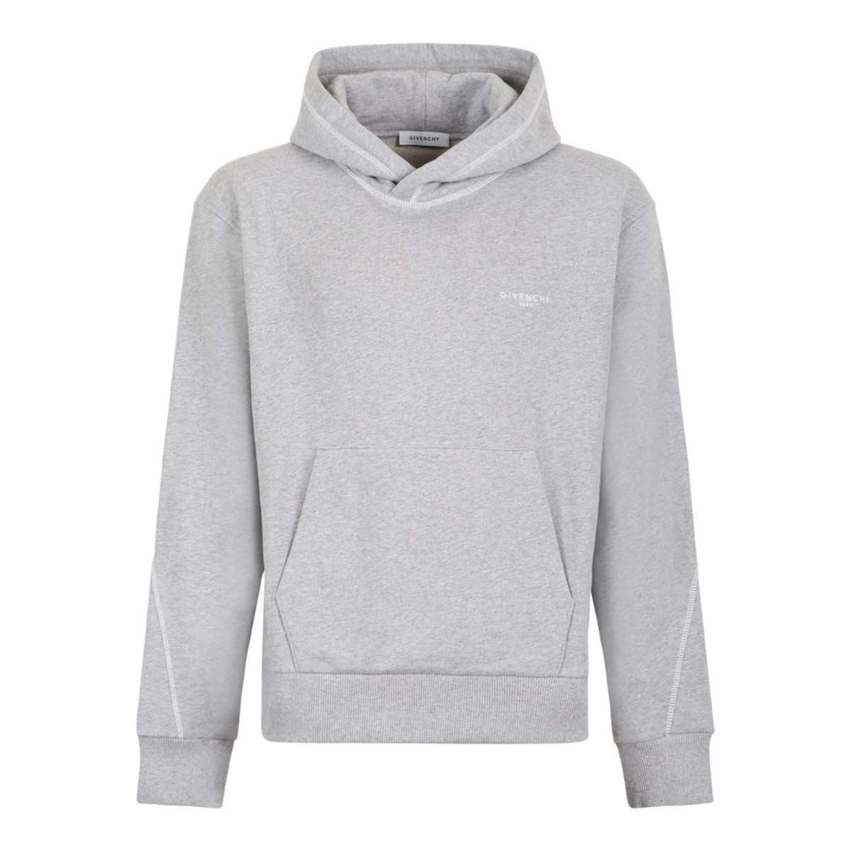 Givenchy White Crew-Neck Sweater.