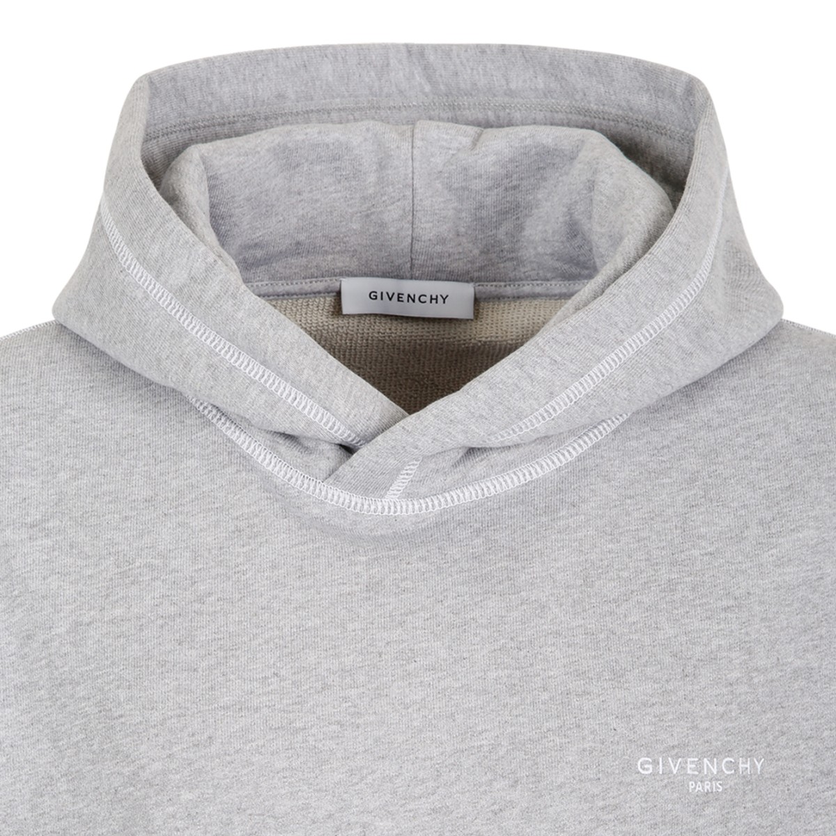 Givenchy White Crew-Neck Sweater.