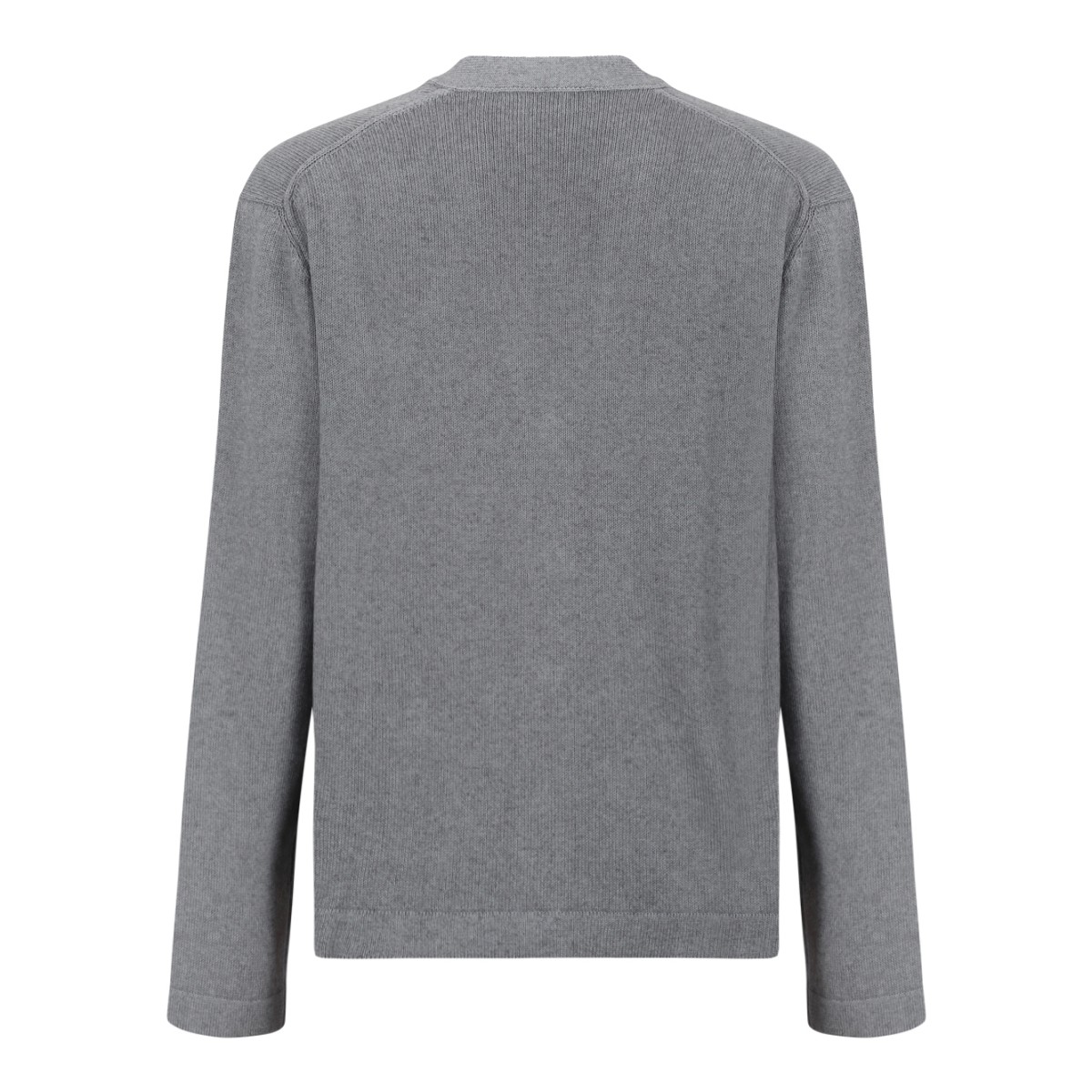 Vivienne Westwood Grey Wool Orb Cardigan.